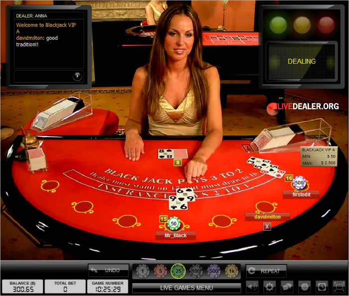 live dealer casinos usa